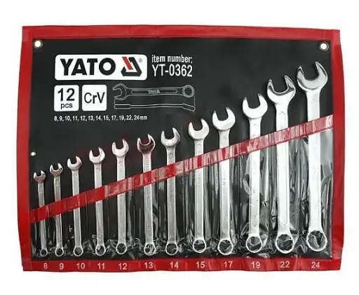 [YT-0362]  YT-0362 12pcs 8-24mm طقم شق مسنن